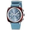 BRISTON WATCH CLUBMASTER CLASSIC ACETATE GLACIER BLUE 40MM