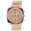 BRISTON WATCH CLUBMASTER CLASSIC ACETATE TERRACOTTA 40MM