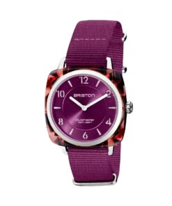 BRISTON WATCH CLUBMASTER CHIC CARDINAL 36MM