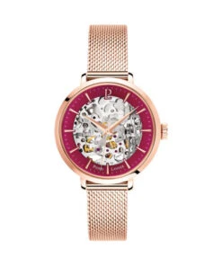 PIERRE LANNIER AUTOMATIC SKELETON PINK