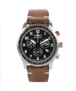 IRON ANNIE WATCH F13 ​​TEMPELHOF BROWN LEATHER