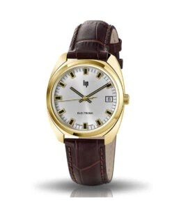 LIP GDG WATCH 35 MM BROWN LEATHER