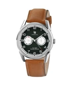 LIP HIMALAYA 40MM DAY DATE BI-COMPAX GREEN