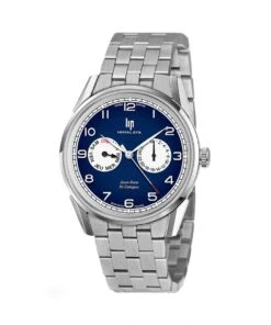 LIP HIMALAYA 40MM DAY DATE BI-COMPAX BLUE