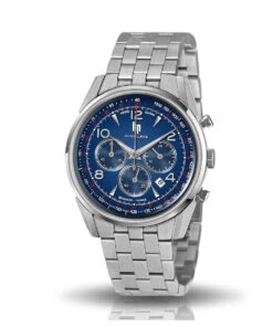 LIP HIMALAYA WATCH 40MM BLUE CHRONOGRAPHE