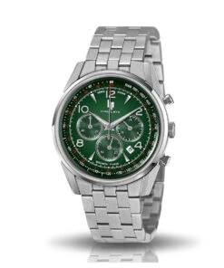 LIP HIMALAYA WATCH 40MM GREEN CHRONOGRAPHE