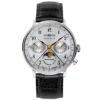 ZEPPELIN WATCH LZ 129 HINDENBURG MOONPHASE BLACK WOMEN