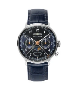ZEPPELIN WATCH LZ 129 HINDENBURG MOONPHASE WOMEN
