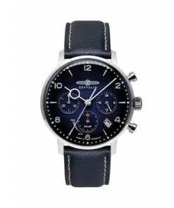 ZEPPELIN WATCH LZ129 HINDENBURG SOLAR BLUE