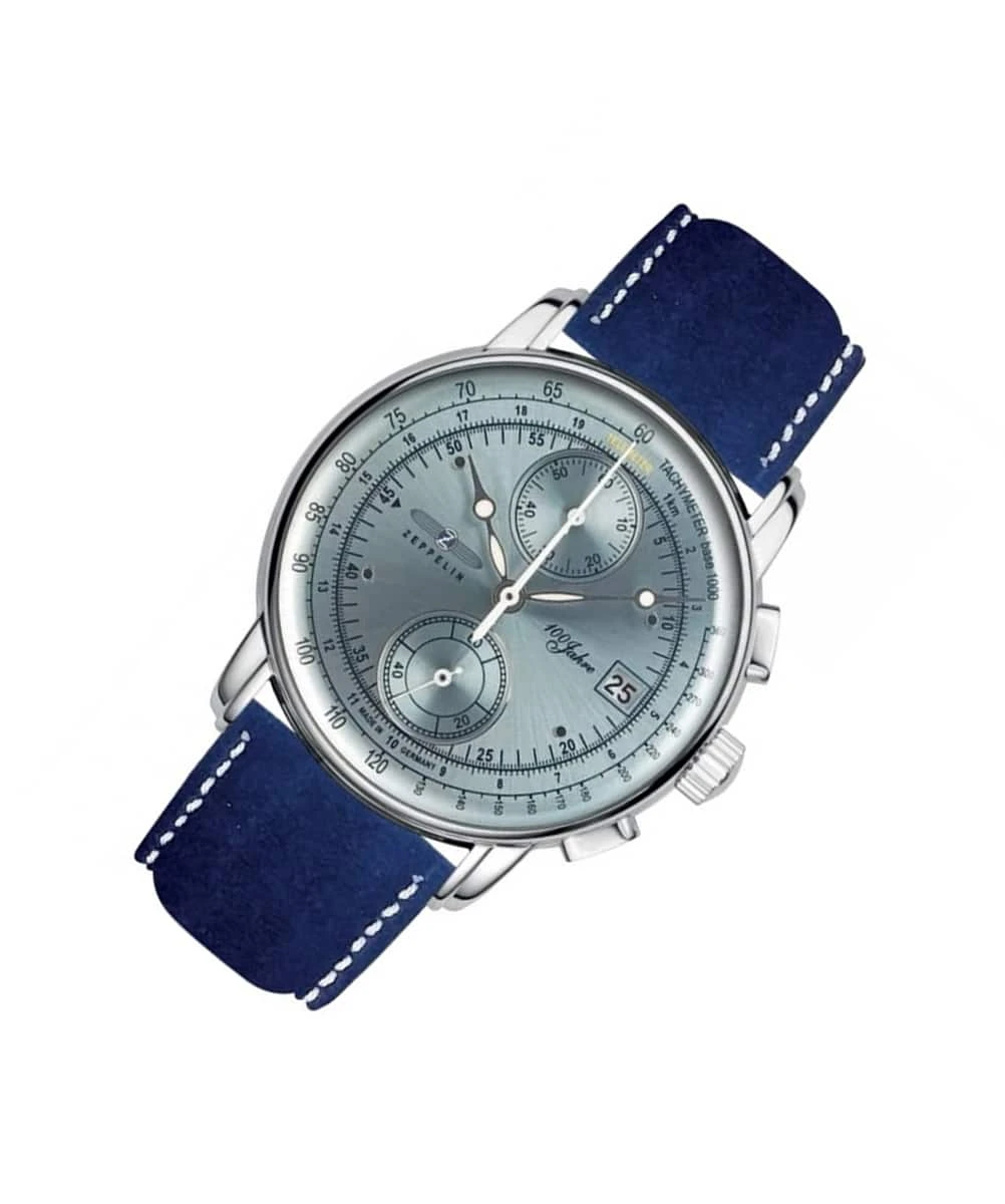 ZEPPELIN WATCH 100 JAHRE CHRONOGRAPH BLUE – Image 3