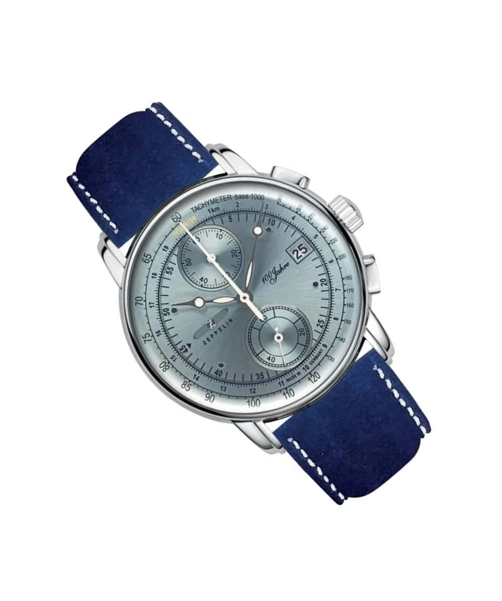 ZEPPELIN WATCH 100 JAHRE CHRONOGRAPH BLUE – Image 4