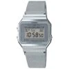 CASIO WATCH RETRO VINTAGE LCD SILVER