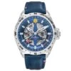 PATROUILLE DE FRANCE ATHOS 8 BLUE LEATHER BLUE WATCH