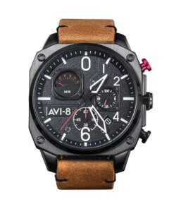 AVI-8 CHARCOAL EMBER BROWN