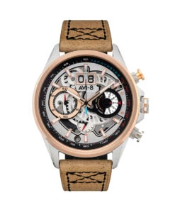 AVI-8 WATCH HAWKER HARRIER II MATADOR BROWN