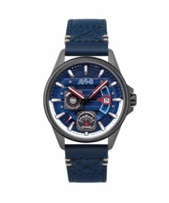 AVI-8 WATCH HAWKER HARRIER FARLEY MULTIFUNCTION BLUE
