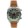 AVI-8 WATCH HAWKER HUNTER DUAL TIME CHRONOGRAPH BROWN