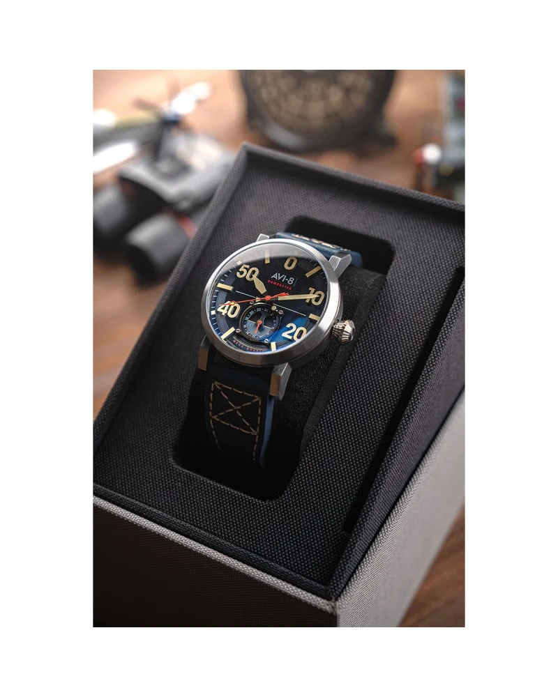 AVI-8 WATCH DAMBUSTER – 617 SQUADRON ASSOCIATION BLUE – Image 2