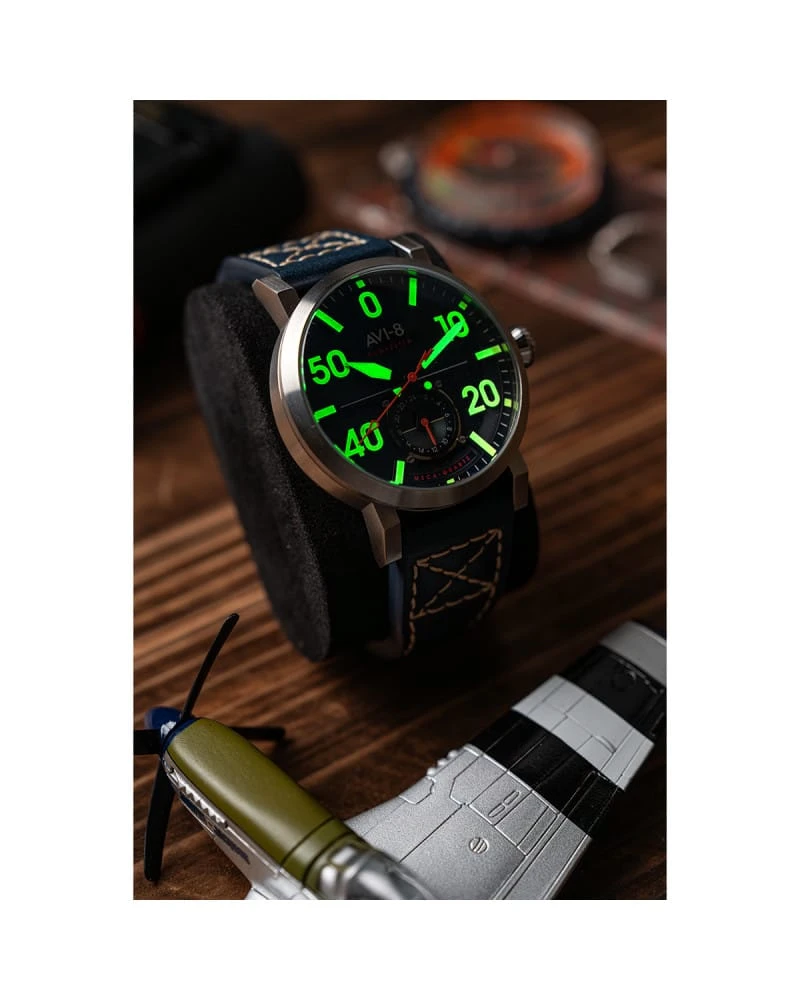 AVI-8 WATCH DAMBUSTER – 617 SQUADRON ASSOCIATION BLUE – Image 7