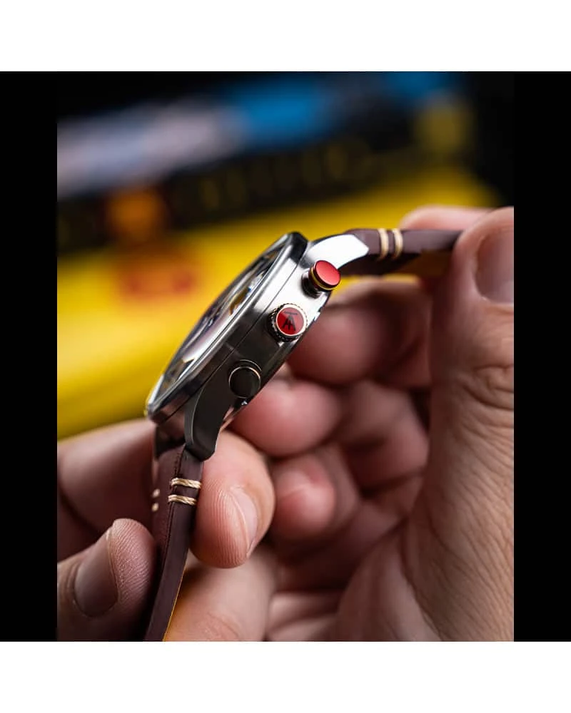 AVI-8 WATCH FLYBOY SPIRIT OF TUSKEGEE RED – Image 6