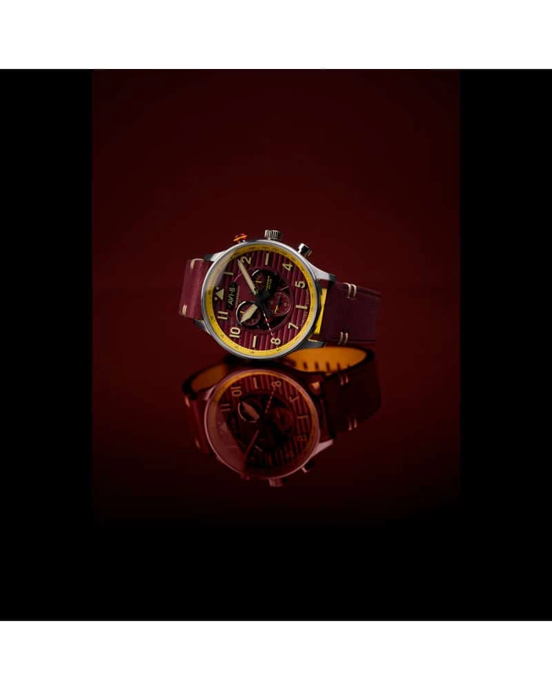 AVI-8 WATCH FLYBOY SPIRIT OF TUSKEGEE RED – Image 10