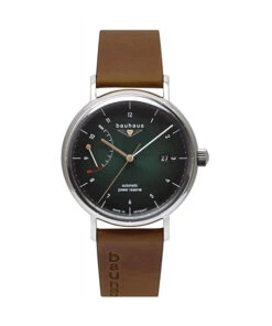 BAUHAUS CLASSIC POWER RESERVE GREEN
