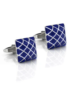 DUVERNET ROYAL BLUE CUFFLINK
