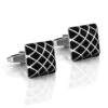 DUVERNET BLACK ONYX CUFFLINK