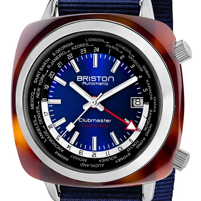 BRISTON CLUBMASTER TRAVELER WORLDTIME ACETATE – Image 2