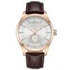 CERRUTI 1881 CERRUTI CAVARENO QUARTZ BROWN LEATHER WATCH