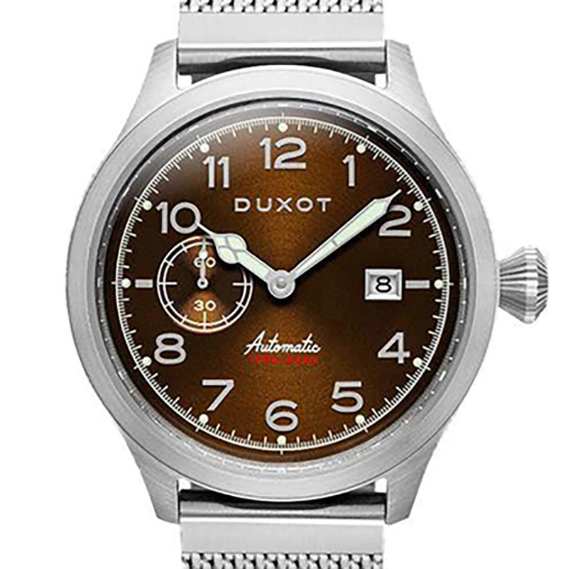 DUXOT ALTIUS AUTOMATIC SUNRAY BROWN MELANESE – Image 2