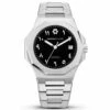 MAISON DU TEMPS WATCH MTZETA ARABIC BLACK STEEL