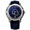 BEAUBLEU ECCE SMALT BLUE LEATHER WATCH