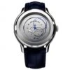 BEAUBLEU ECCE VESPERAL BLUE LEATHER WATCH
