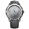 BEAUBLEU ECCE VESPERAL GRAY LEATHER WATCH