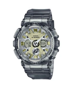CASIO G-SHOCK ANALOG CLEAR GREY