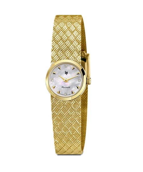 LIP HENRIETTE GOLD CRISTAL 22MM