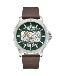 KENNETH COLE AUTOMATIC SKELETON RECTANGULAR