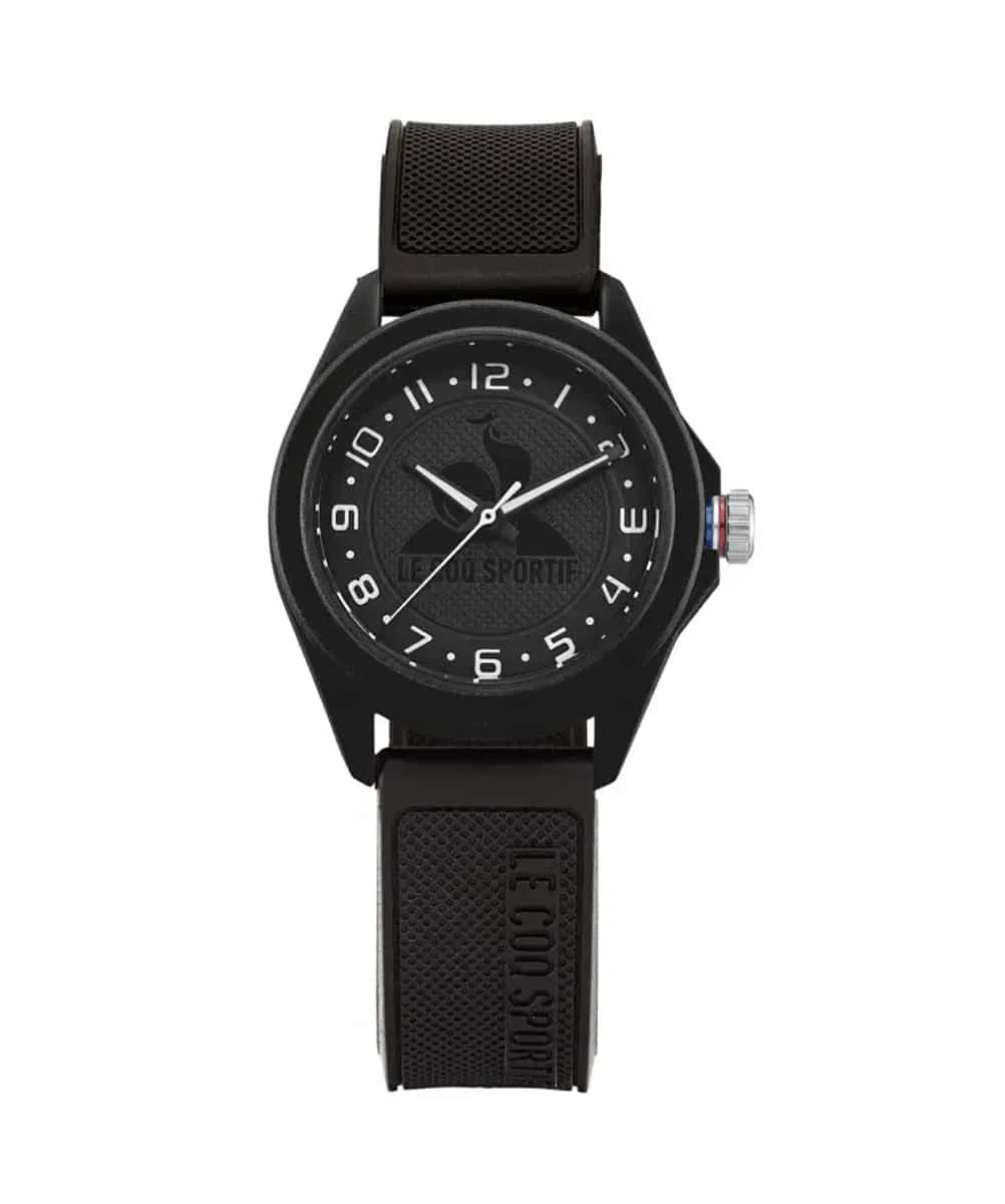 LE COQ SPORTIF MONOCHROME BLACK QUARTZ WATCH 32MM