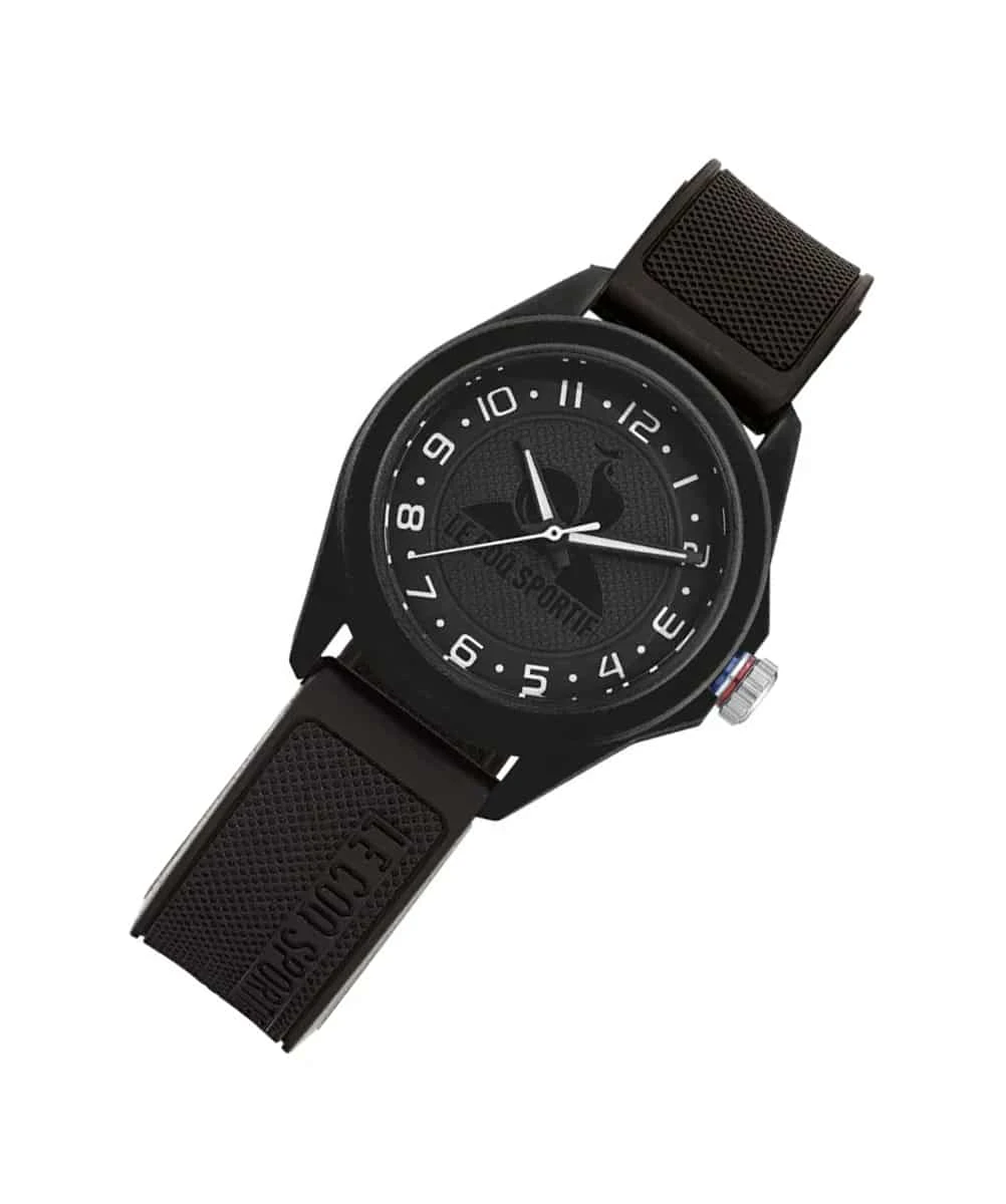LE COQ SPORTIF MONOCHROME BLACK QUARTZ WATCH 32MM – Image 2