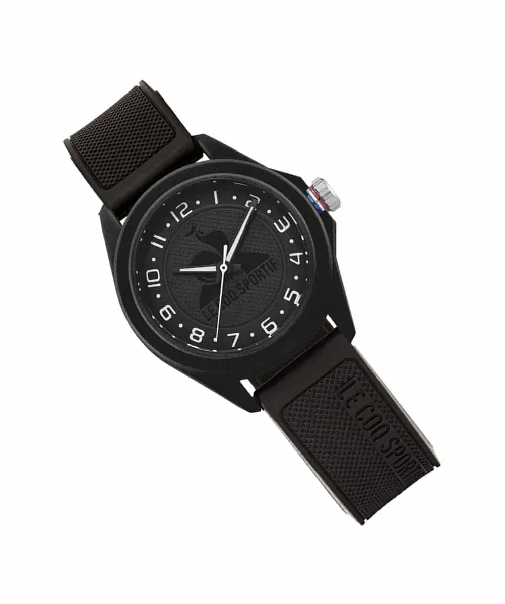 LE COQ SPORTIF MONOCHROME BLACK QUARTZ WATCH 32MM – Image 3