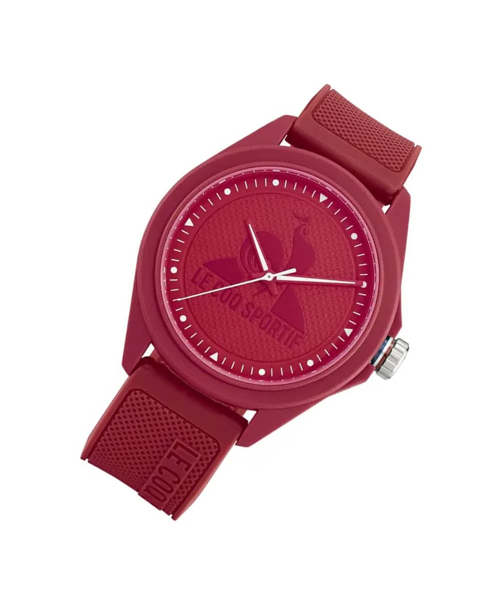 LE COQ SPORTIF MONOCHROME RED QUARTZ WATCH 32MM – Image 3