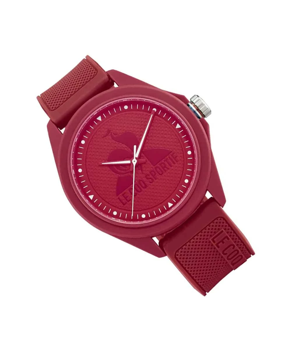 LE COQ SPORTIF MONOCHROME RED QUARTZ WATCH 32MM – Image 4