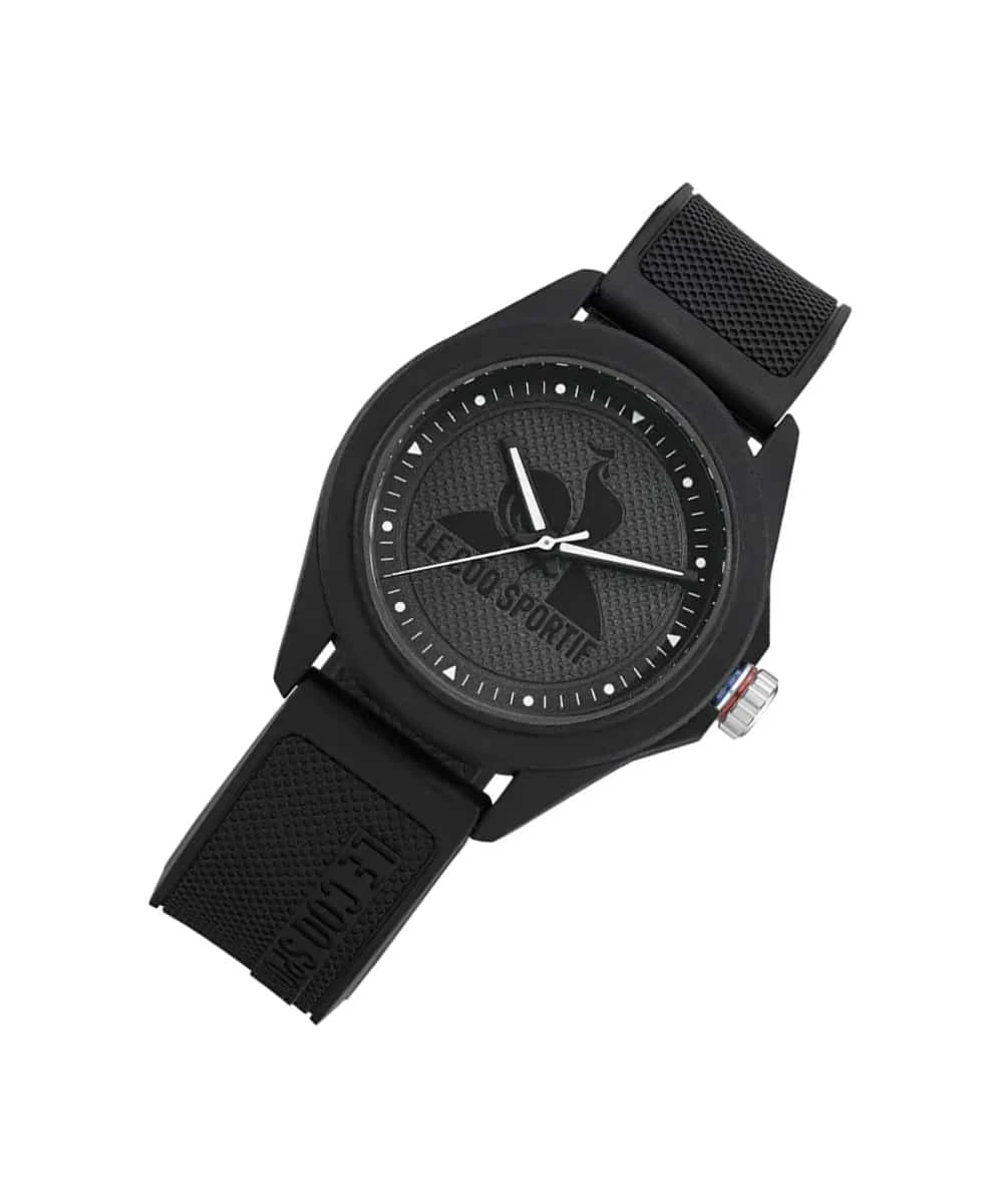LE COQ SPORTIF MONOCHROME BLACK QUARTZ WATCH 36MM – Image 3