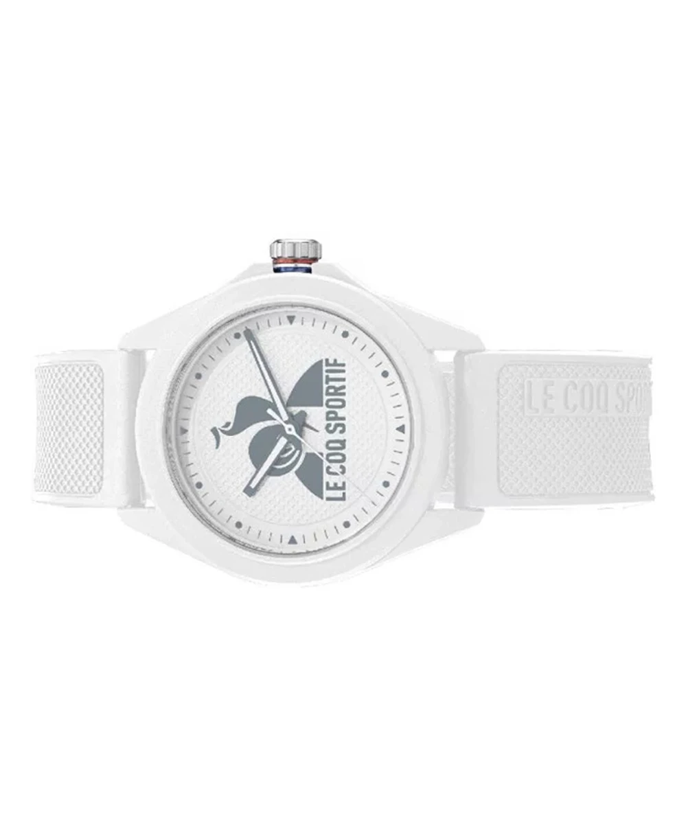 LE COQ SPORTIF MONOCHROME WHITE QUARTZ WATCH 36MM – Image 2