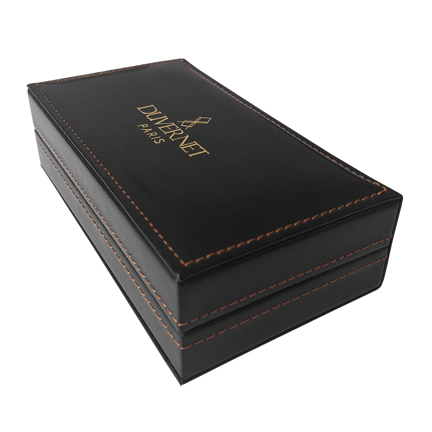 SET OF 4X CUFFLINKS DUVERNET STEEL – Image 2