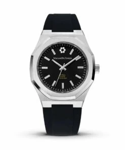 MAISON DU TEMPS WATCH MT BETA 2.0 BLACK SILICONE BLACK