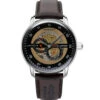 ZEPPELIN WATCH NEW CAPTAIN’S LINE SKELETON BROWN