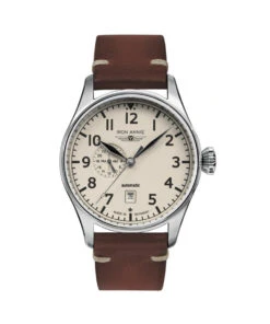 IRON ANNIE MEN’S AUTOMATIC WATCH LEATHER BROWN