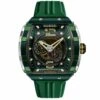 NUBEO WATCH MAGELLAN 24H AUTOMATIC DARK GREEN